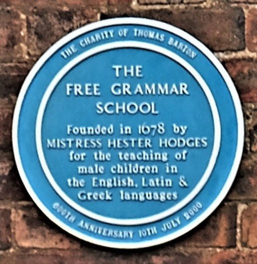 The Free Grammar School (transcription below).